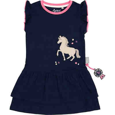 Kinder Jerseykleid SPARKLING PONY, Pferde, Organic Cotton