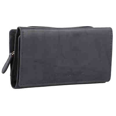 Basic Geldbörse RFID Leder 14 cm Portemonnaies 2