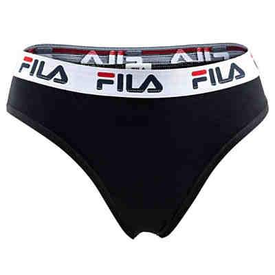 Damen Brazilian Slip - Panty, Logo-Bund, Cotton Stretch, einfarbig, XS-XL Slips