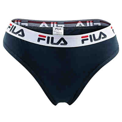 Damen Brazilian Slip - Panty, Logo-Bund, Cotton Stretch, einfarbig, XS-XL Slips