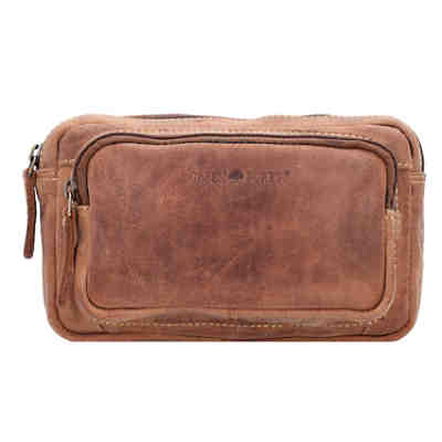 Vintage Gürteltasche Leder 20 cm Gürteltaschen
