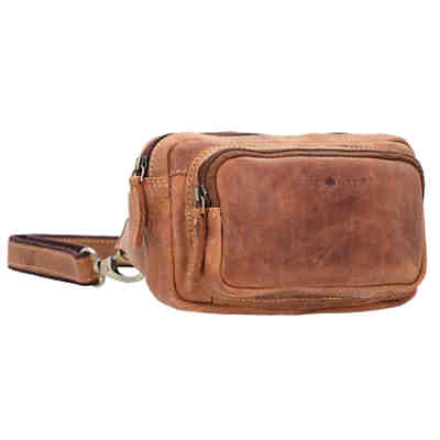 Vintage Gürteltasche Leder 20 cm Gürteltaschen 2