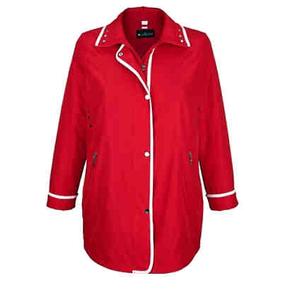 Jacke mit kontrastfarbiger Paspelverarbeitung