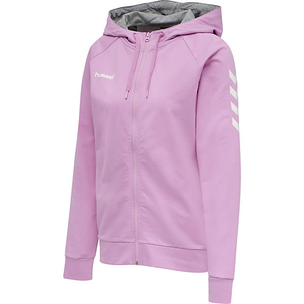 HMLGO COTTON ZIP HOODIE WOMAN Kapuzenpullover