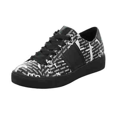 Damen-Halbschuh Locarno 04, schwarz-kombi Sportliche Halbschuhe
