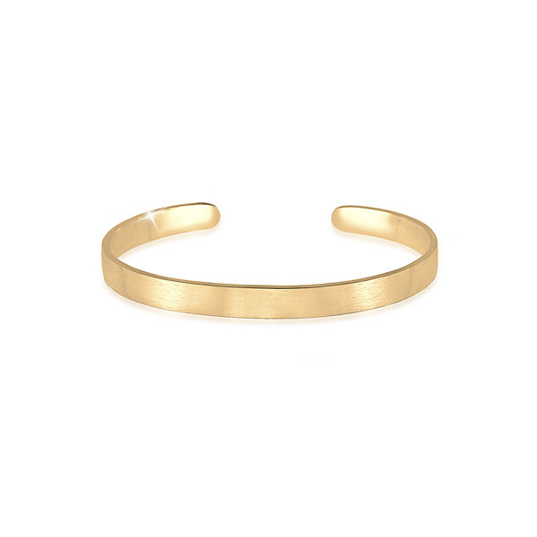 Kuzzoi Armband Basic Armreif Bangle Matt 925 Sterling Silber Armbänder