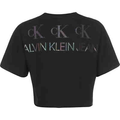 Calvin Klein Jeans T-Shirt Black Reflective Logo T-Shirts 2