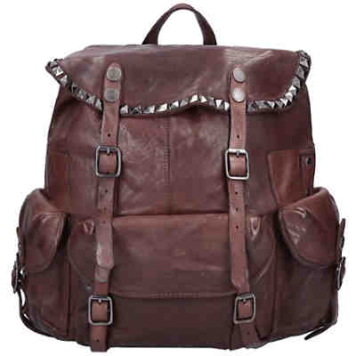 City Rucksack Leder 30 cm Freizeitrucksäcke
