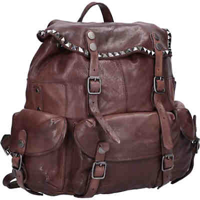 City Rucksack Leder 30 cm Freizeitrucksäcke 2