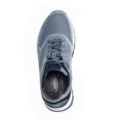 Rollingsoft Sneaker low Materialmix Leder/Textil blau Sneakers Low 2