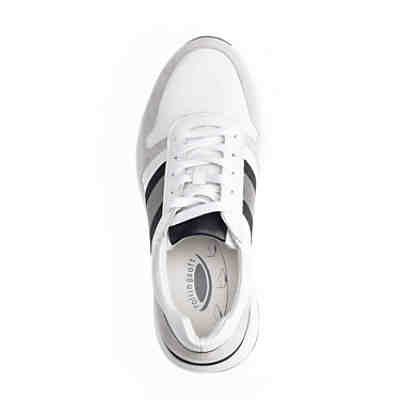 Rollingsoft Sneaker low Materialmix Leder/Textil weiß Sneakers Low 2