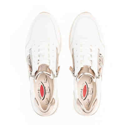Rollingsoft Sneaker low Glattleder weiß Sneakers Low 2