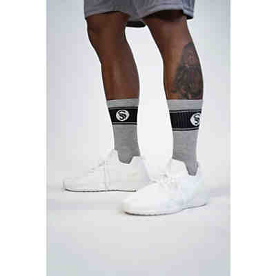 6 Paar Sportsocken im RETRO Design - Frotteesohle Socken 2