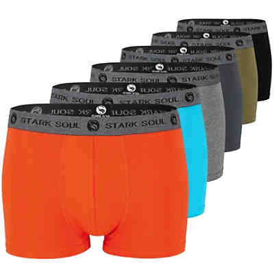 Boxershorts 6'er Pack - Hipster Shorts Boxershorts