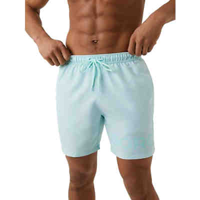 Herren Badehose SHELDON - Bade-Shorts, Mesheinsatz, Logo, washed Badehosen 2