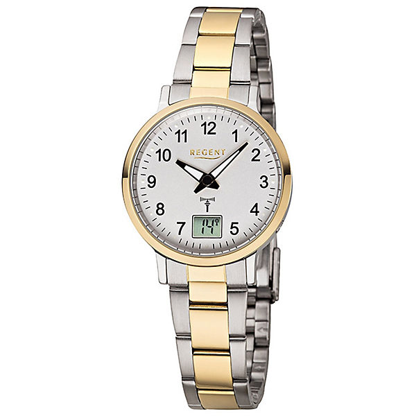 Funkuhr für Damen Edelstahl Ø 30 mm Funkuhren