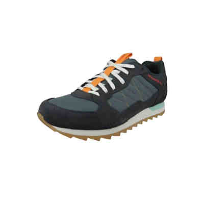 Herren Low Sneaker Alpine Sneaker J16699 Blau Ebony Leder mit Comfort Gummi & EVA & Kinetic Fit BASE Sneakers Low 2