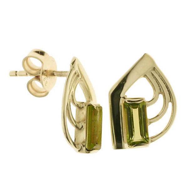 Ohrstecker - Mindy - Gold 333/000 - Peridot Ohrstecker