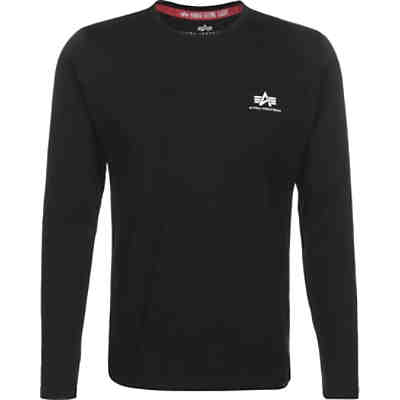 Alpha Industries Longsleeve Back Print Heavy Langarmshirts