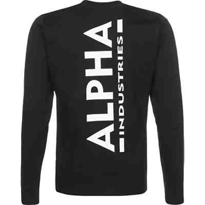 Alpha Industries Longsleeve Back Print Heavy Langarmshirts 2