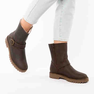 Leather Biker Boot Winterstiefel 2