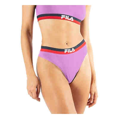 Damen String - Regular Waist, Logo-Bund, Cotton Stretch, einfarbig, XS-XL Strings