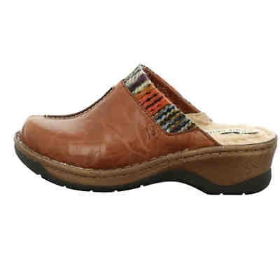 Damen-Clog Catalonia 59, brandy-multi Clogs 2