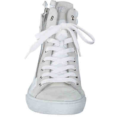 S.suede/m.calf Ice/white Sneakers High 2
