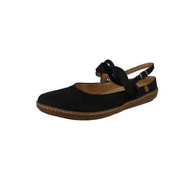 Damen Klassische Ballerina Coral N5227 Schwarz Black Leder Klassische Ballerinas 2