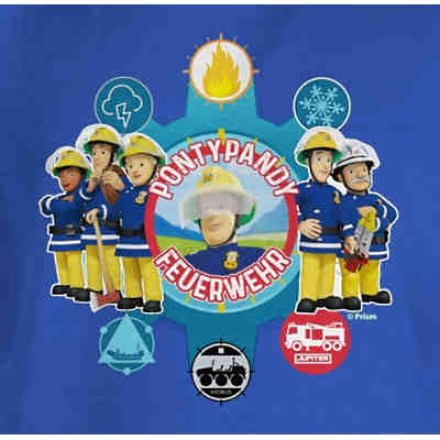 Feuerwehrmann Sam Jungen - Jungen Kinder T-Shirt - Pontypandy Feuerwehr - Gruppe - T-Shirts für Jungen 2