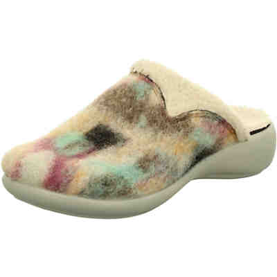 Damen-Hausschuh Korsika 309, lila-multi Pantoffeln