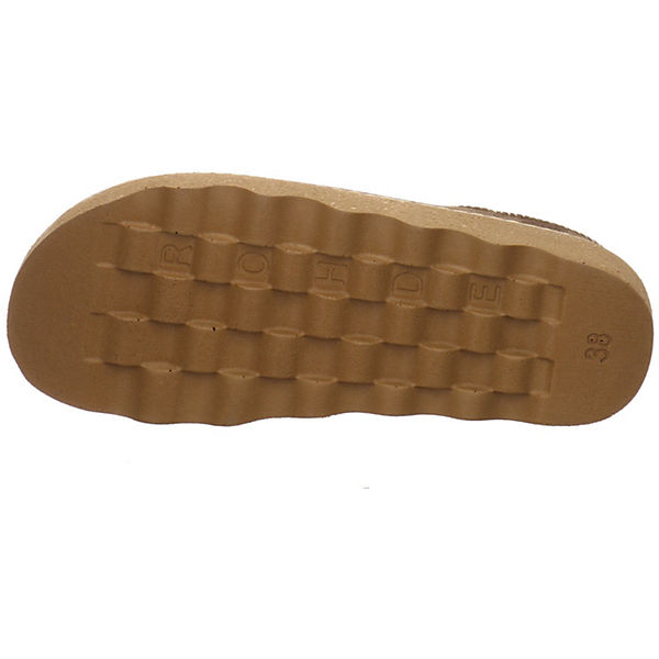 Damen Hausschuhe Slipper Hausschuh Gemütlich Puschen Veloursleder uni Hausschuhe