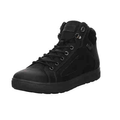Ronno High-Top Sneaker Bergsteigerösen Glattleder uni Ankle Boots