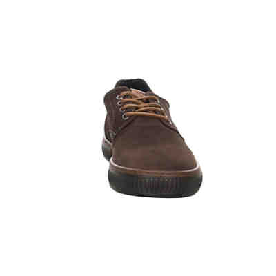 Herren Schnürhalbschuhe Brendo Schnürschuh Freizeit Elegant Schuhe Veloursleder uni Schnürschuhe 2