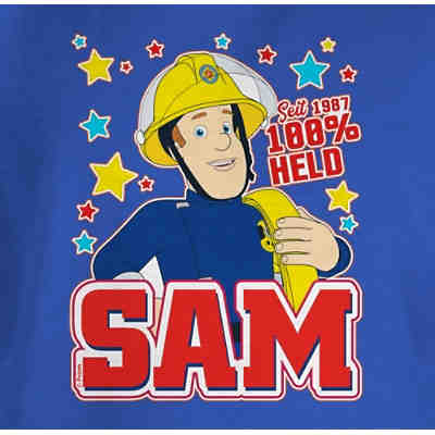 Feuerwehrmann Sam Jungen - Jungen Kinder T-Shirt - Seit 1987 - 100% Held - Sam - T-Shirts für Jungen 2