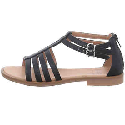 Mädchen Sandalen Schuhe Sandale Kinderschuhe Glattleder uni Sandalen 2