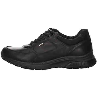 Herren Schnürhalbschuhe Lennard Gore-Tex Halbschuh Freizeit Elegant Schuhe Lederkombination uni Schnürschuhe 2