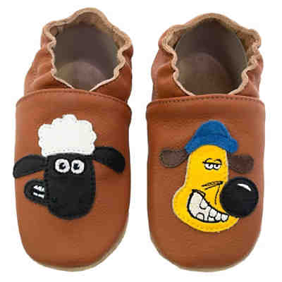 Kitaschuhe Shaun das Schaf mit Bitzer Lauflernschuhe