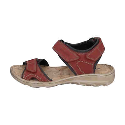 Damen-Sandale Lene 01, rubin-kombi Klassische Sandalen 2