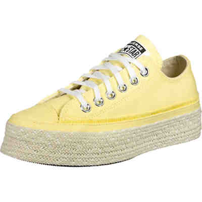Converse Schuhe All Star Espadrille Platform Sneakers Low