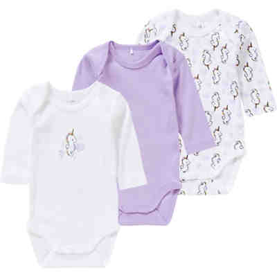 Body NBFBODY 3er Pack für Mädchen, Organic Cotton