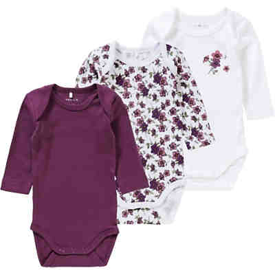 Body NBFBODY 3er Pack für Mädchen, Organic Cotton