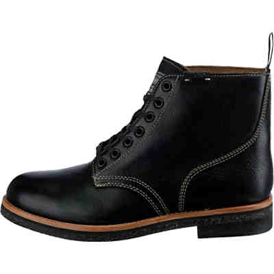Army Boot Leder Schnürstiefeletten 2