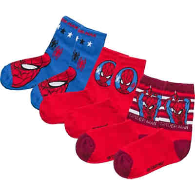 Spider-Man Socken 3er Pack für Jungen