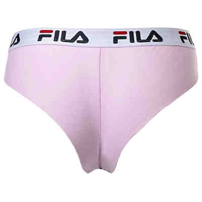 Damen Brazilian Slip - Panty, Logo-Bund, Cotton Stretch, einfarbig, XS-XL Slips 2