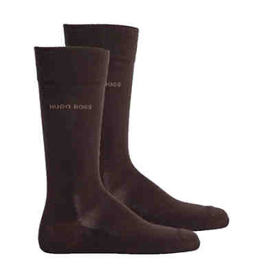 HUGO Herren Socken - RS Uni CC, Soft Cotton, Einfarbig, 2er Pack Socken