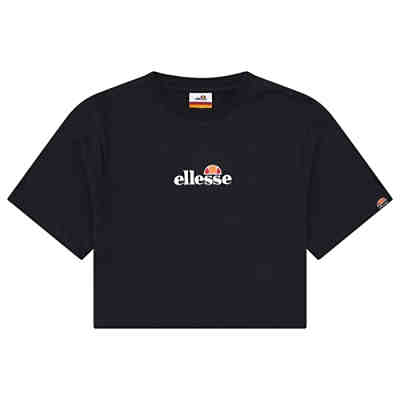 Damen T-Shirt FIREBALL - Crop-Top, Kurzarm, Rundhals, Logo T-Shirts