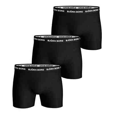 Solid Essential 3er Pack Boxershorts Herren Boxershorts