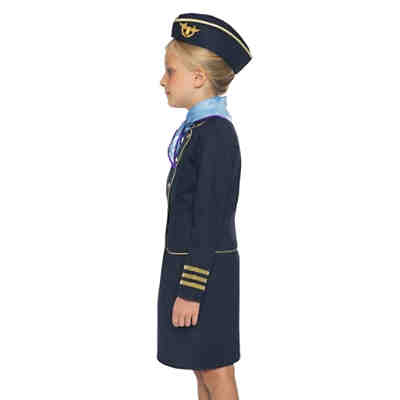 Stewardess Kinderkostüm Kinderkostüme für Mädchen 2