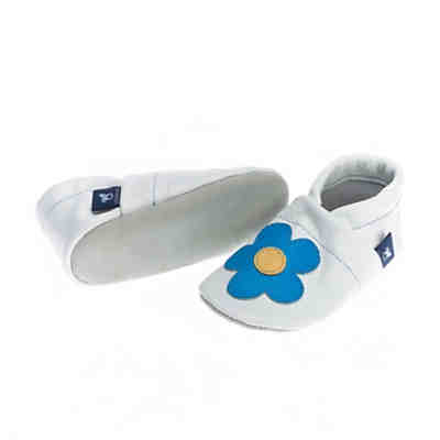 Krabbelschuhe / Lederpuschen / Hausschuhe mit Blume Krabbelschuhe 2